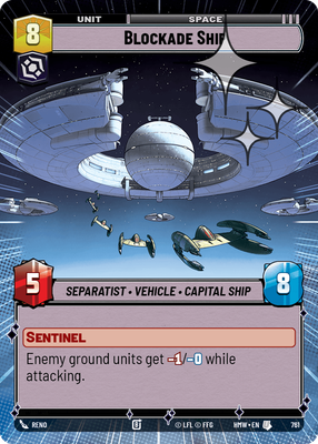 Blockade Ship (Hyperspace) - Foil