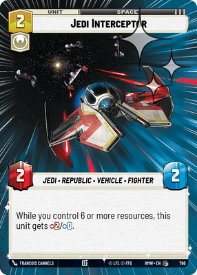 Jedi Interceptor (Hyperspace) - Foil