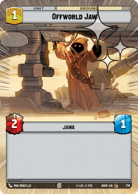 Offworld Jawa (Hyperspace) - Foil