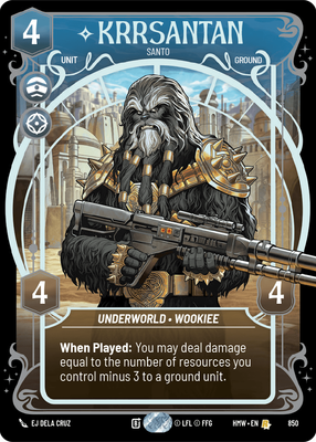 Krrsantan - Santo (Prestige) - Foil