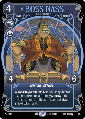 Boss Nass - Otoh Gunga Boss (Prestige) - Foil