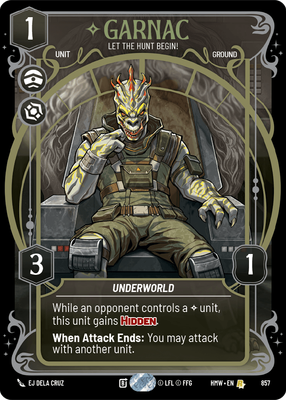 Garnac - Let the Hunt Begin! (Prestige) - Foil