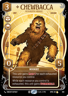 Chewbacca - Resourceful Wookiee (Prestige) - Foil
