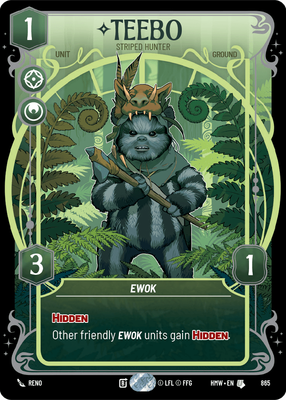 Teebo - Striped Hunter (Prestige) - Foil