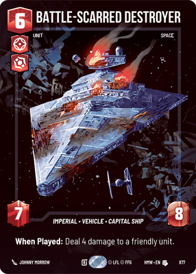Battle-Scarred Destroyer (Prestige) - Foil