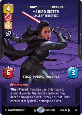 Third Sister - Cycle of Vengeance (Prestige) - Foil