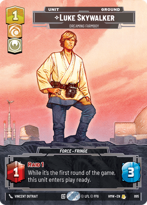 Luke Skywalker - Dreaming Farmboy (Prestige) - Foil