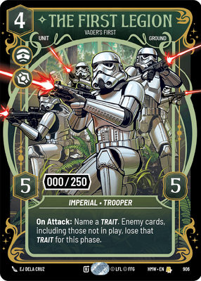 The First Legion - Vader's Fist (Serialized)