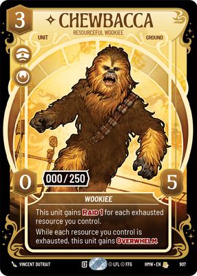 Chewbacca - Resourceful Wookiee (Serialized)