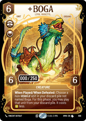 Boga - Loyal Varactyl (Serialized)
