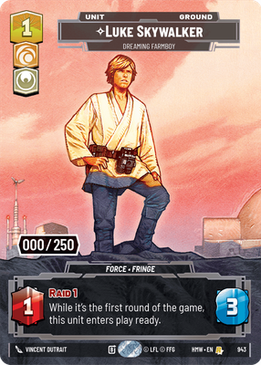 Luke Skywalker - Dreaming Farmboy (Serialized)