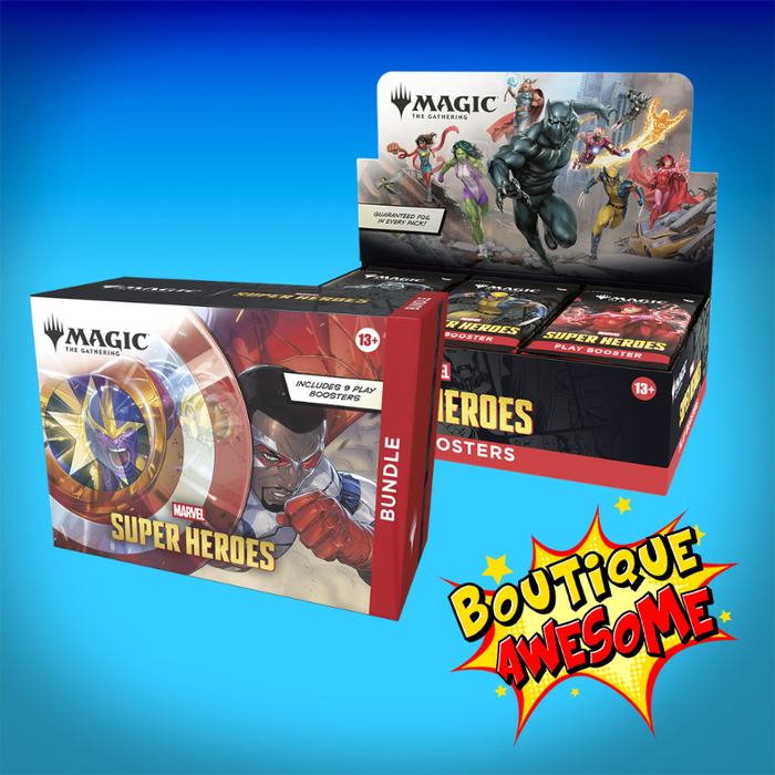 MTG Marvel Super Heroes - Combo #1 -Play Booster Box & Bundle