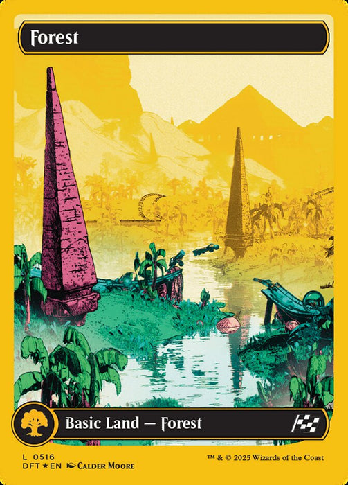 Forest - Fullart - Inverted (Foil)