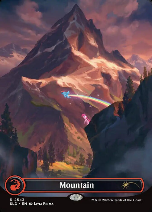 Mountain - Borderless - Full Art (Foil)