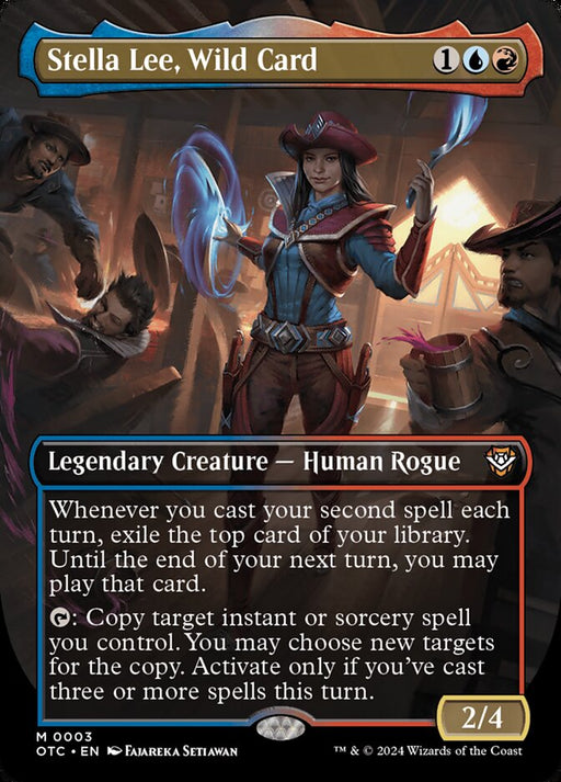 Stella Lee, Wild Card - Borderless - Full Art - Inverted - Legendary (Foil)