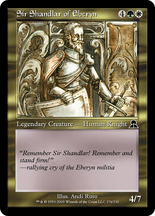 Sir Shandlar of Eberyn (Foil)