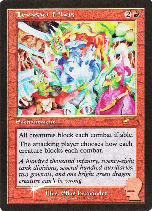 Invasion Plans - Retro Frame (Foil)