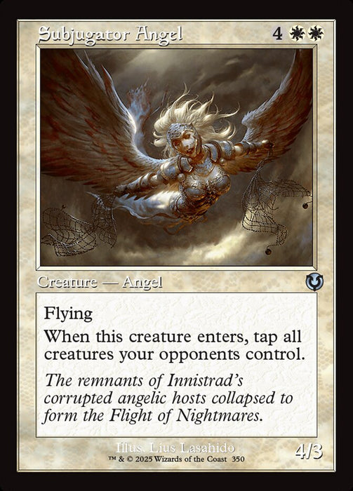 Subjugator Angel - Retro Frame (Foil)