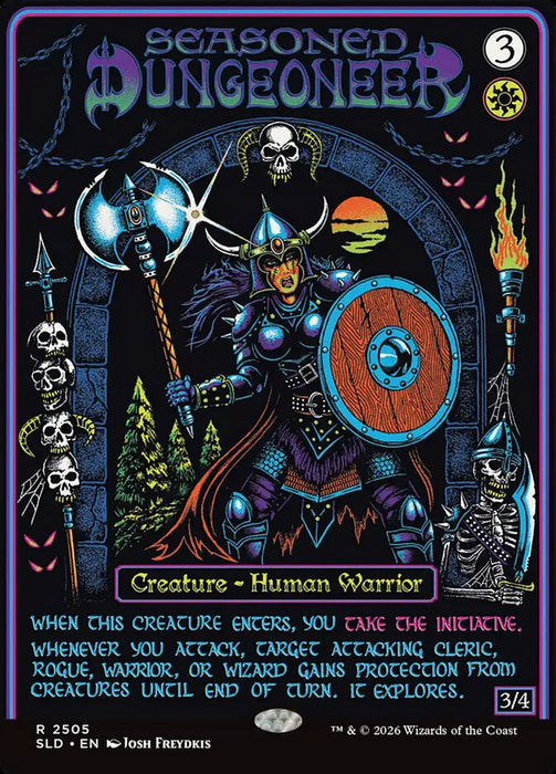 Seasoned Dungeoneer - Borderless - Full Art