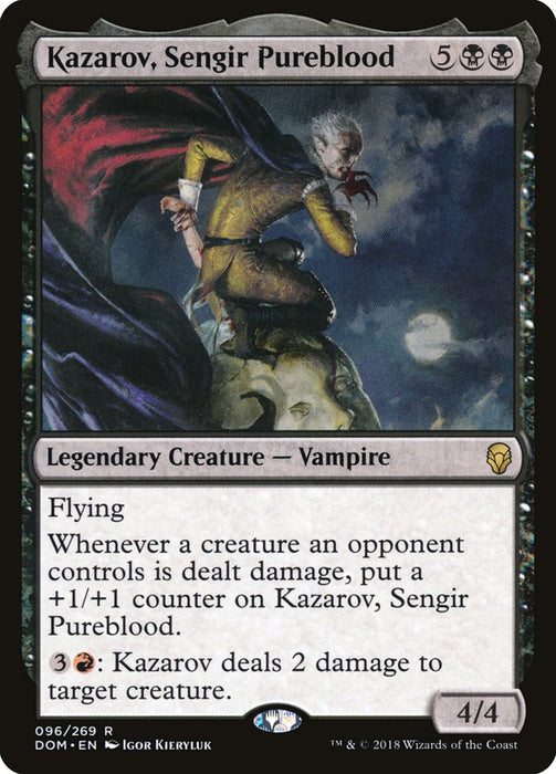 Kazarov, Sengir Pureblood - Legendary