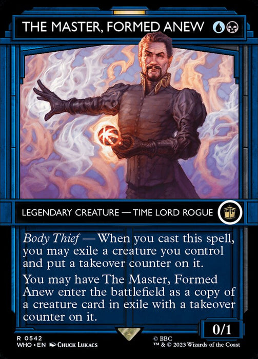 The Master, Formed Anew - Borderless - Inverted - Legendary - Showcase