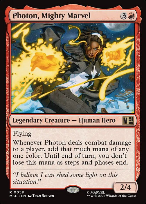 Photon, Mighty Marvel - Legendary - Surge Foil