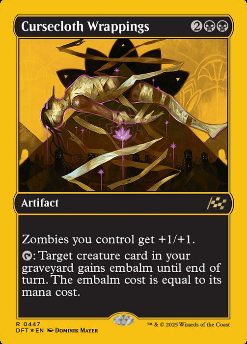 Cursecloth Wrappings - Inverted (Foil)