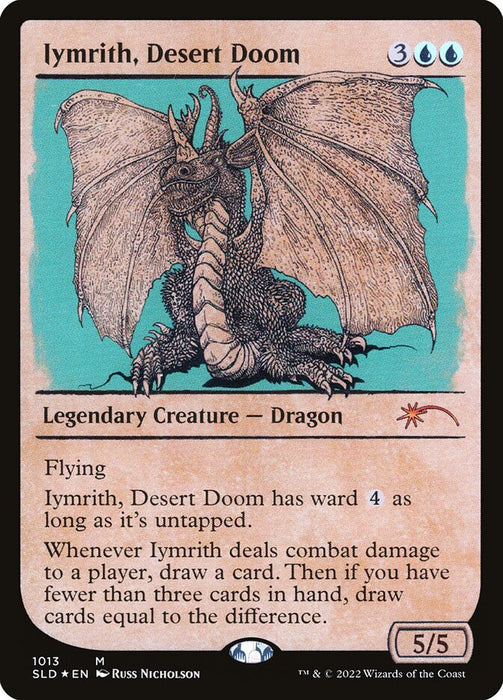 Iymrith, Desert Doom - Showcase - Legendary (Foil)