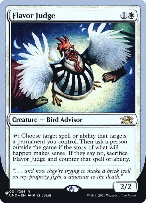 Flavor Judge (Foil)