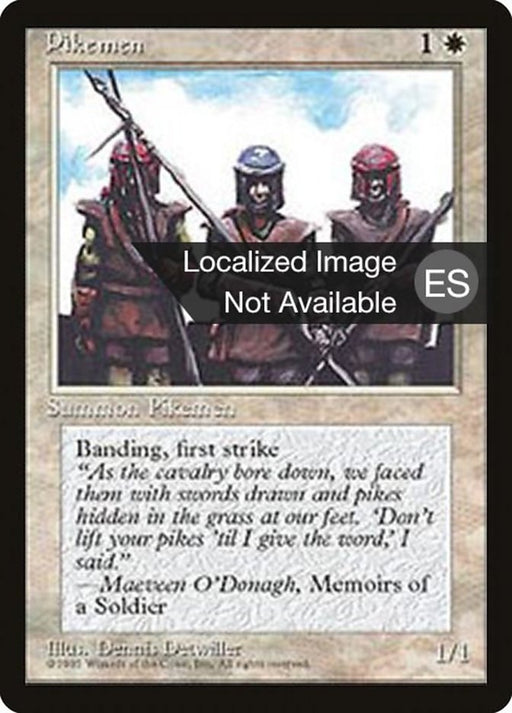 Piqueros - Pikemen