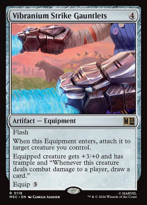 Vibranium Strike Gauntlets - Surge Foil (Foil)