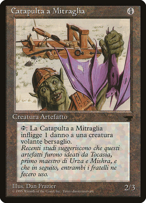 Catapulta a Mitraglia - Grapeshot Catapult