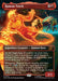 Human Torch - Borderless - Inverted - Legendary - Surge Foil (Foil)
