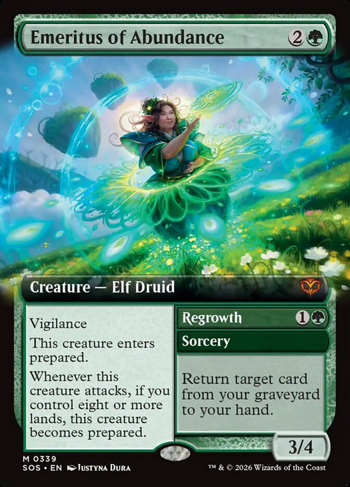 Emeritus of Abundance // Regrowth - Extended Art