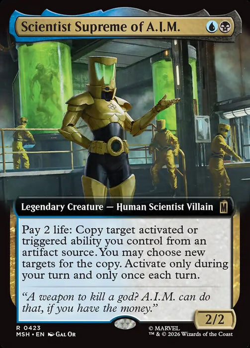 Scientist Supreme of A.I.M. - Legendary