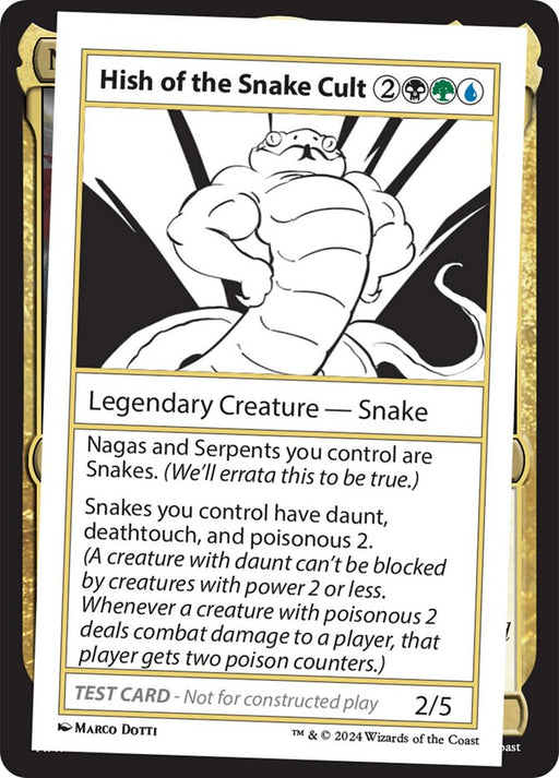 Hish of the Snake Cult - Legendary