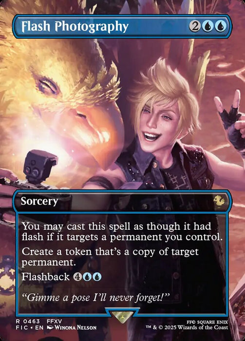 Flash Photography - Borderless - Full Art - Inverted (Foil)