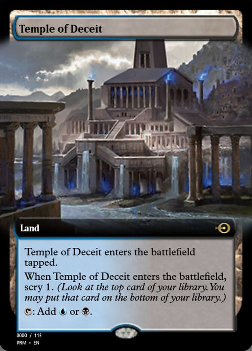 Temple of Deceit (Foil)
