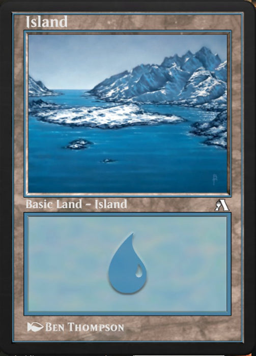 Island - Retro Frame