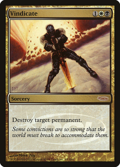Vindicate (Foil)