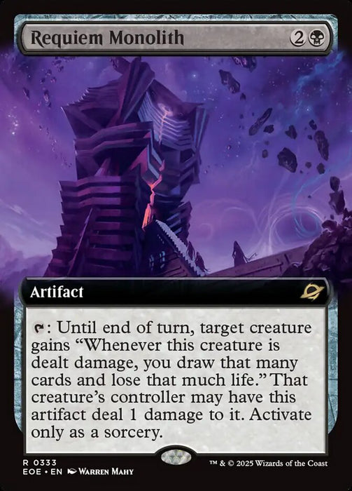 Requiem Monolith - Extended Art (Foil)
