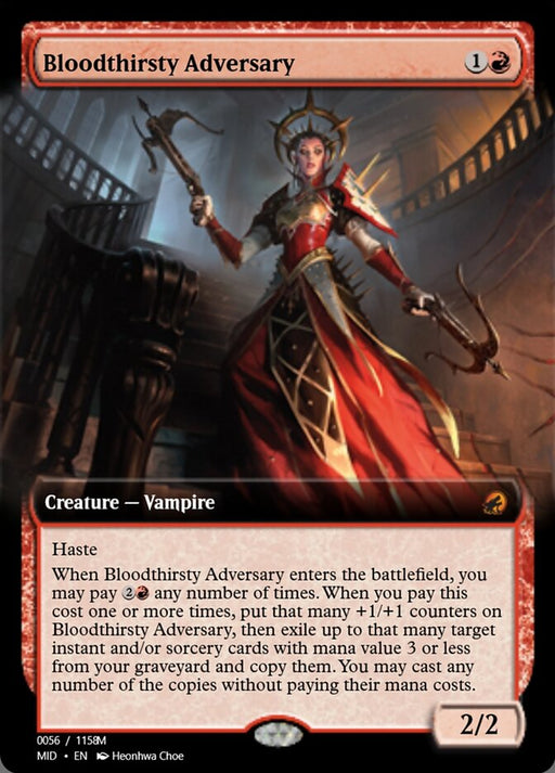 Bloodthirsty Adversary (Foil)