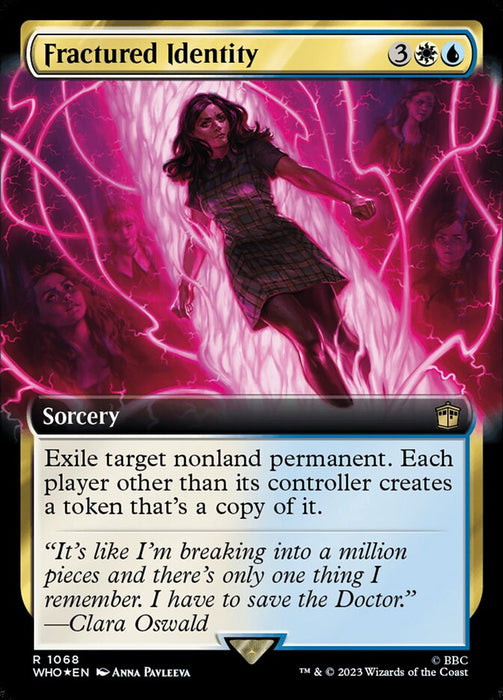 Fractured Identity - Extended Art - Surge Foil (Foil)