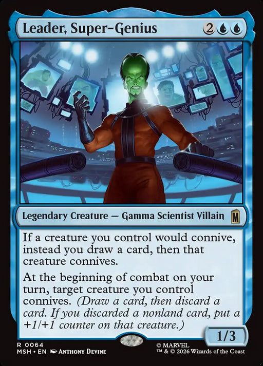 Leader, Super-Genius - Legendary (Foil)
