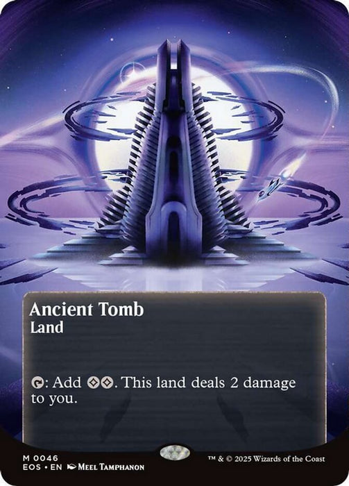Ancient Tomb - Borderless - Full Art - Inverted