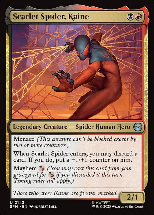 Scarlet Spider, Kaine - Legendary (Foil)