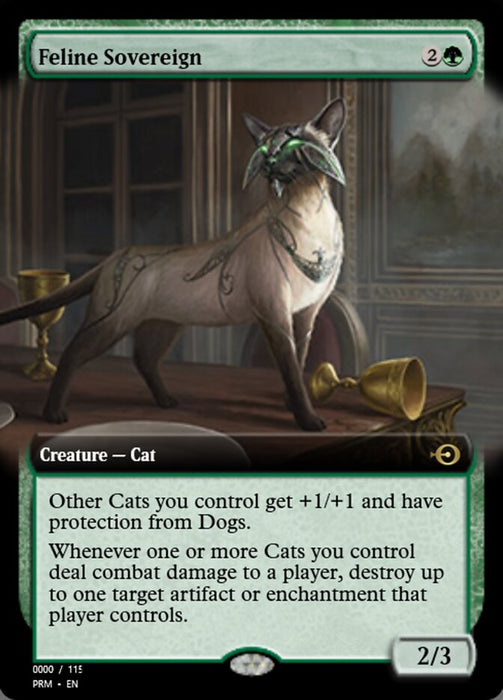 Feline Sovereign (Foil)