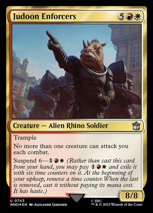 Judoon Enforcers - Surge Foil (Foil)