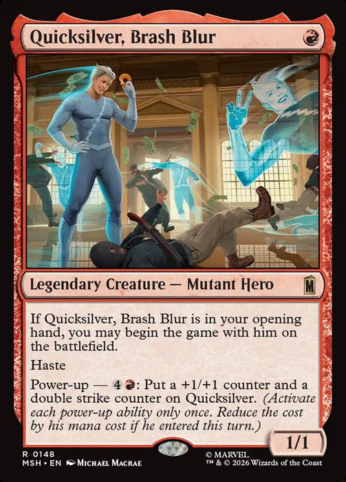 Quicksilver, Brash Blur - Legendary (Foil)