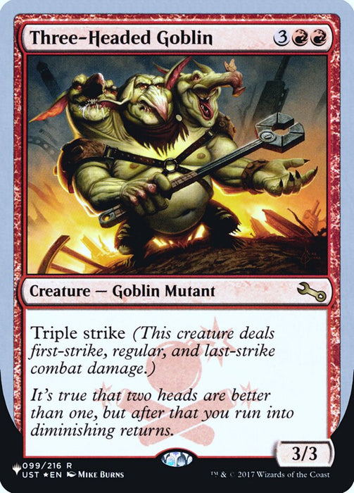Three-Headed Goblin (Foil)